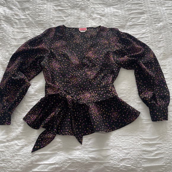 Kate Spade peplum top - Picture 1 of 4
